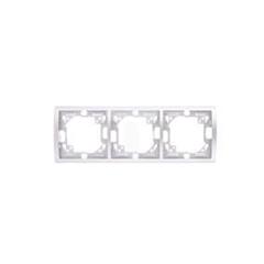 Simon Classic Ramka potrójna pozioma aluminium metalizowane MR3/26 WMYZ-0130xx-D012