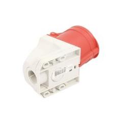 Gniazdo stałe 5P 32A 400V czerwone IP44 mała obudowa 125-6k