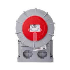 Gniazdo stałe 4P 63A 400V czerwone IP67 134-6