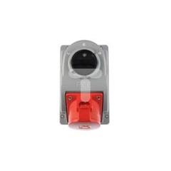 Zestaw instalacyjny z gniazdem 32A 5P (L-0-P) czerwony COMBO-POL 960625401W