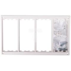 Simon Connect Ramka poczwórna 8xK45 uniwersalna czysta biel SM402/9 TSC-SM402-9