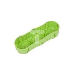 Polmark Puszka podtynkowa potrójna niepalna 850 stopni C zielona PP-F3X60PŁ-N TPPU-PP-F3X60PN