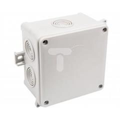 Puszka n/t hermetyczna pusta 93x93x55mm IP54 z dławicą zintegrowaną szara N 90x90F 35220002