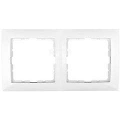 Berker/B.Kwadrat Ramka podwójna śnieżnobiała 5310128989