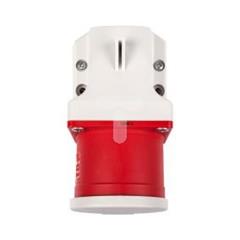 Wtyczka odbiornikowa 5P 32A 400V czerwona IP44 525-6d