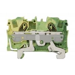 Złączka szynowa ochronna 6mm2 żółto-zielona 2006-1207 TOPJOBS 