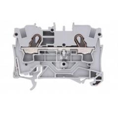 Złączka szynowa 2-przewodowa 4mm2 szara 2004-1201 TOPJOBS