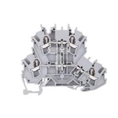 Złączka szynowa 2-piętrowa 2,5mm2 szara L/L 2002-2201 TOPJOBS 