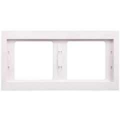 K.1 Ramka podwójna pozioma śnieżnobiała 13637009