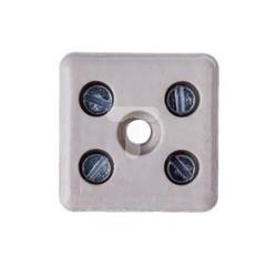 Złączka gwintowa porcelanowa 10mm2 2-tory biała ZPA 2-10 44532516