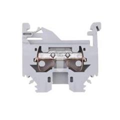 Złączka szynowa 2-przewodowa 4mm2 szara 281-101