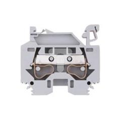 Złączka szynowa 2-przewodowa 10mm2 szara 284-101 