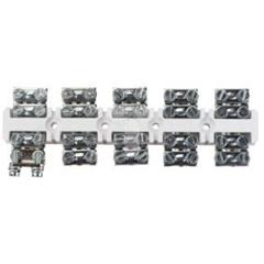 Złączka gwintowa 5-torowa 95mm2 biała LZG 5-95 R35RW-01030300201