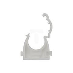 Uchwyt zamknięty do rur gładkich UZ 16 biały 68041 /100szt./