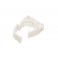 Uchwyt zamknięty do rur 28mm biały UZ 28 10185 /100szt./