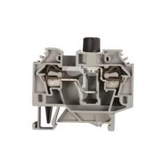 Złączka bezpiecznikowa 6mm2 szary 10A G 5x 20mm DIN 35mm 282-122