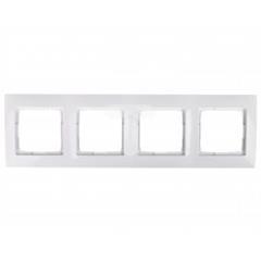 Simon 54 Premium Ramka poczwórna uniwersalna biała DRK4/11 WMDZ-0140xK-011
