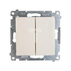 Simon 54 Łącznik hermetyczny świecznikowy IP44 kremowy DW5B.01/41 WMDL-550xxx-041