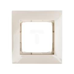 Simon 54 Premium Ramka pojedyncza uniwersalna kremowa DR1/41 WMDZ-0110xx-041