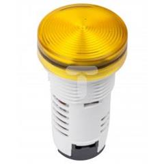 Lampka sygnalizacyjna 22mm żółta 24V AC/DC LED XB7EV05BP