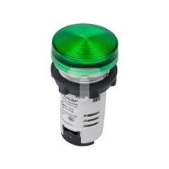 Lampka sygnalizacyjna 22mm zielona 24V AC/DC LED XB7EV03BP