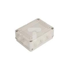 Puszka natynkowa 140x190x70mm tworzywo IP55 szara 20013