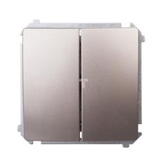 Simon Basic Łącznik świecznikowy z podświetleniem satyna BMW5L.01/29 WMUL-051xxx-H011