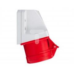Gniazdo stałe 5P 16A 400V czerwone IP44 mała obudowa 115-6k