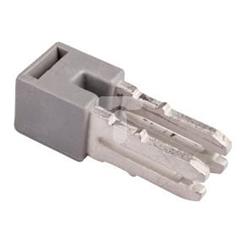 Mostek poprzeczny 2-torowy 10mm2 szary 284-402 /25szt./