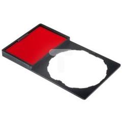 Szyld opisowy 30x50mm czarny 22mm prostokątny ZBY6101