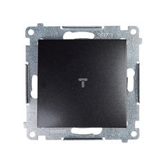 Simon 54 Przycisk pojedynczy antracyt DP1.01/48 WMDL-0P03xx-048