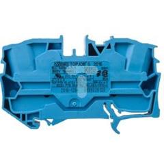 Złączka szynowa 2-przewodowa 16mm2 niebieska 2016-1204 TOPJOBS 