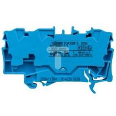 Złączka szynowa 3-przewodowa 4mm2 niebieska 2004-1304 TOPJOBS 