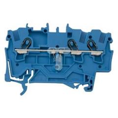 Złączka szynowa 3-przewodowa 1,5mm2 niebieska 2001-1304 TOPJOBS 