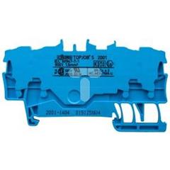 Złączka szynowa 4-przewodowa 1,5mm2 niebieska 2001-1404 TOPJOBS 