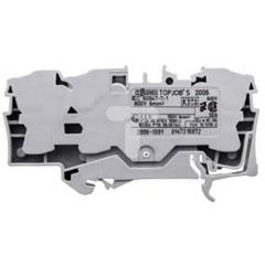 Złączka szynowa 3-przewodowa 6mm2 szara 2006-1301 TOPJOBS 