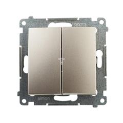 Simon 54 Łącznik świecznikowy złoty mat DW5.01/44 WMDL-050xxx-044