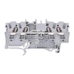 Złączka szynowa 4-przewodowa 2,5mm2 szara 2002-1401 TOPJOBS 