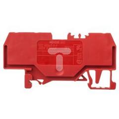 Złączka szynowa 3-przewodowa 2,5mm2 czerwona 280-653