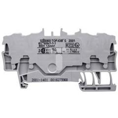 Złączka szynowa 4-przewodowa 1,5mm2 szara 2001-1401 TOPJOBS 