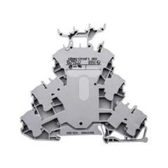 Złączka szynowa 3-piętrowa 2,5mm2 szara L/L/L TOPJOBS 2002-3231