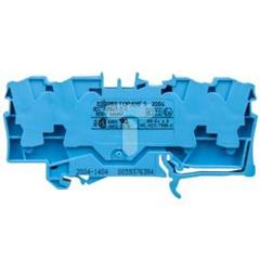 Złączka szynowa 4-przewodowa 4mm2 niebieska 2004-1404 TOPJOBS 