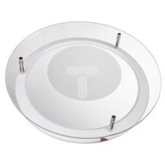 Szyba szkło ozdobna centralnie matowiona do BARI II DL230 PX1497157