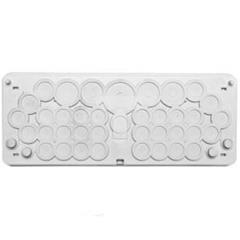 Płyta przepustowa 38 x długość membran do 7-29mm IP65 do ścianek 300mm Mi FP38 HPL2000318