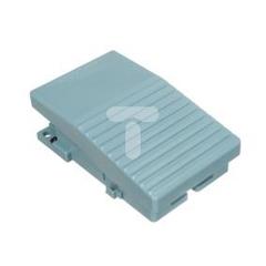 Wyłącznik nożny pojedynczy bez osłony niebieski metal 1Z 2R 2 kroki XPEM211