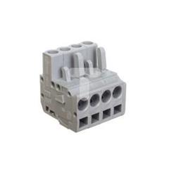 Gniazdo MCS-MIDI Classic kątowe 4-biegunowe szare raster 5mm 232-204/026-000 