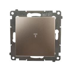 Simon 54 Przycisk /dzwonek/ złoty mat DD1.01/44 WMDL-090xxx-044