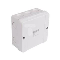 Puszka n/t hermetyczna pusta 98x98x52mm IP55 szara DE9340