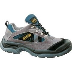 Półbuty z dwoiny welurowej i nylonu szaro-niebieskie rozmiar 41 MAZANSPGB41