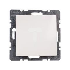 Berker/B.Kwadrat Zaślepka z elementem centralnym biała S.1/B.3/B.7 Glas 6710098989